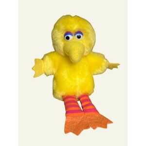 Applause Big Bird Plush 9" Yellow Stuffed Animal Sesame Street Collectible Toy